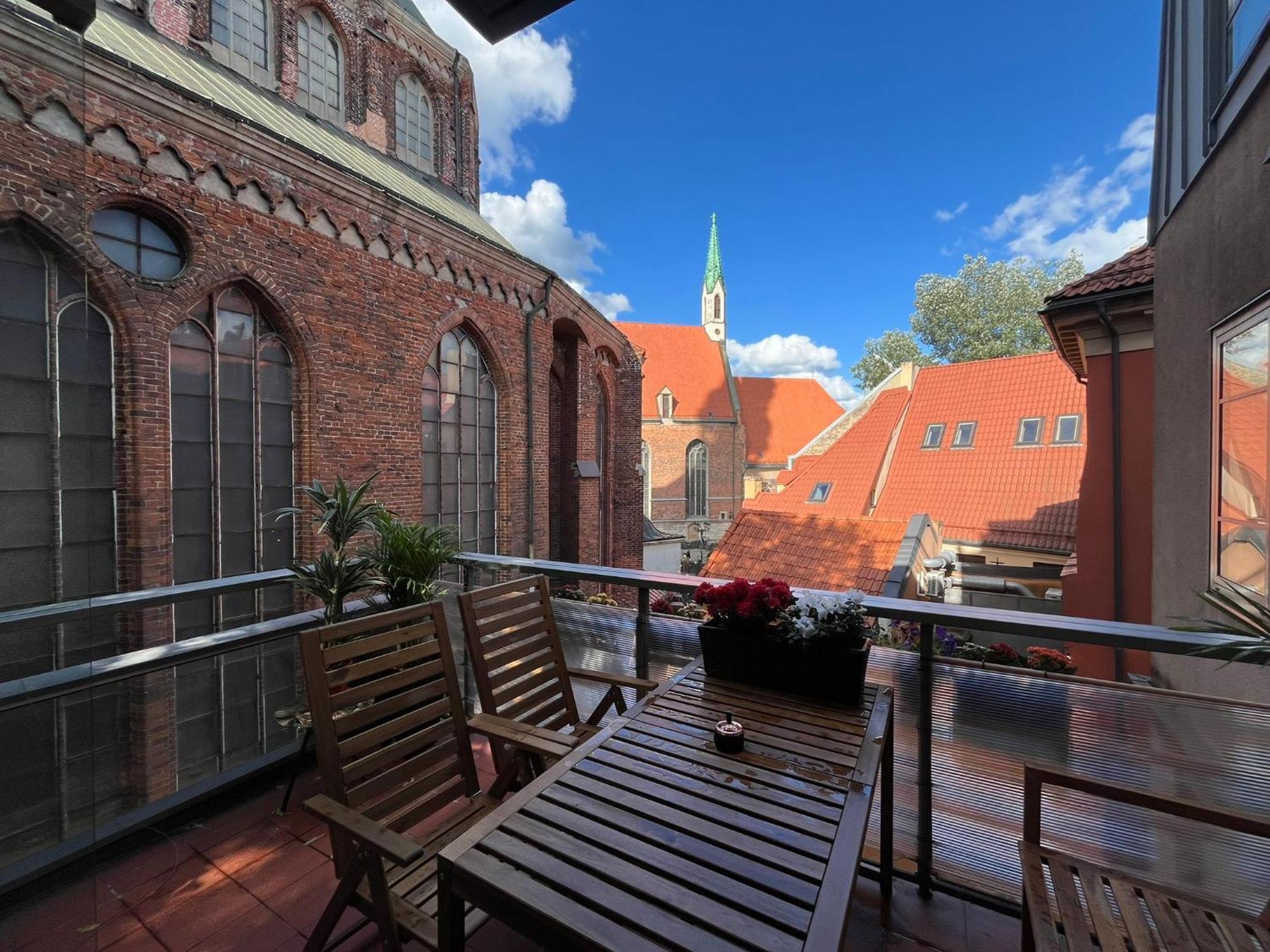 Saint Peter'S Apartment Рига Экстерьер фото